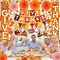 Greentek; Give Thanks Thanksgiving Hanging Banner, 12x71 Inch Fall Porch Sign with Maple Leaf Garland, Paper Fans & Swirls, Autumn Pumpkin Party Backdrop Decorations for Front Door, Porch & Home; Category:Banners; Image:5